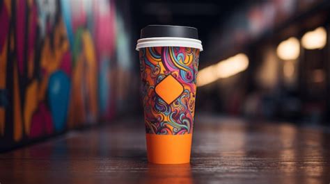 Premium Photo | Coffee cup packaging design