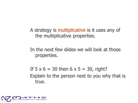 PPT - Multiplicative Thinking PowerPoint Presentation, free download ... 