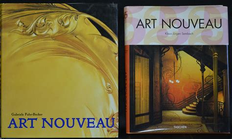 Two Books Art Nouveau By Gabriele Fahr Becker Published By Konemann