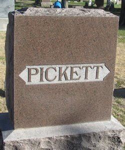 Emma K Pickett M Morial Find A Grave