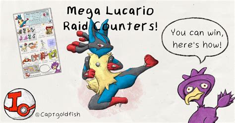 Captgoldfish S Raid Counter Infographics Pokemon Go Pokebattler