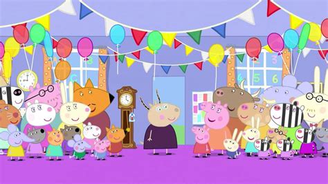 Watch Peppa Pig Season 5 Episode 26 : Madame Gazelle's Leaving Party ...