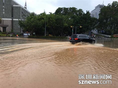 深圳强暴雨道路积水严重 部分地铁站点遭水淹 手机凤凰网