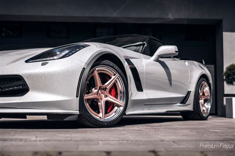 Chevrolet Corvette C7 Z06 White BC Forged HC050 Wheel Front