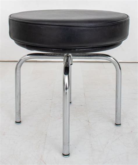 Le Corbusier For Cassina Lc8 Swivel Stool For Sale At 1stdibs