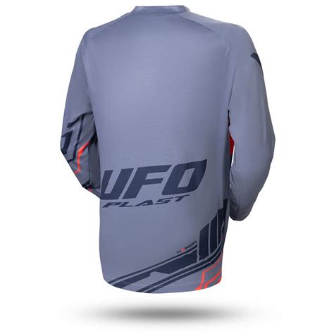 Maillot Moto Cross Enduro Ufo Heron Gris Orange Vente En Ligne