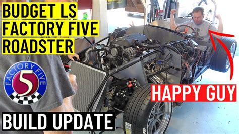 Budget Ls Factory Five Cobra Build Update First Start Youtube