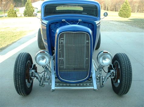 Hot Rods Ford Headlight Stands Mounting Position The H A M B