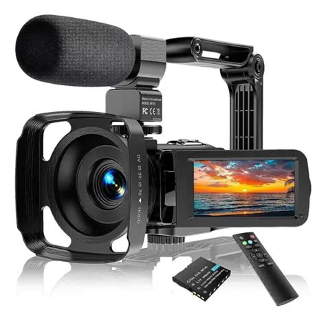 Camera Para Videos Youtube - Câmera De Vídeo Filmadora Para Youtube Ultra Hd 2.7k 24fps | MercadoLivre