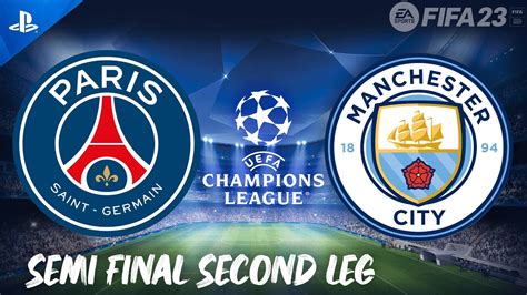 Paris Saint Germain Vs Manchester City Semi Final 2nd Leg Uefa