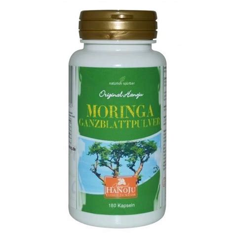 Feuille De Moringa Oleifera Poudre Bio G Lules Mg