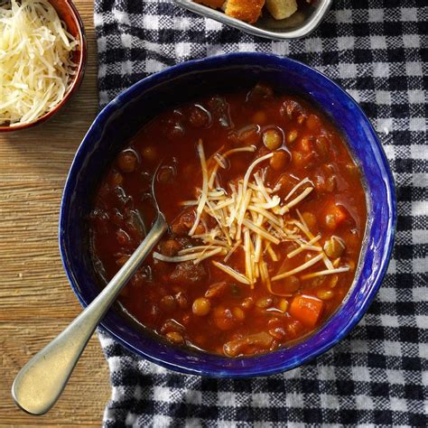 Italian Style Lentil Soup Recipe Taste Of Home