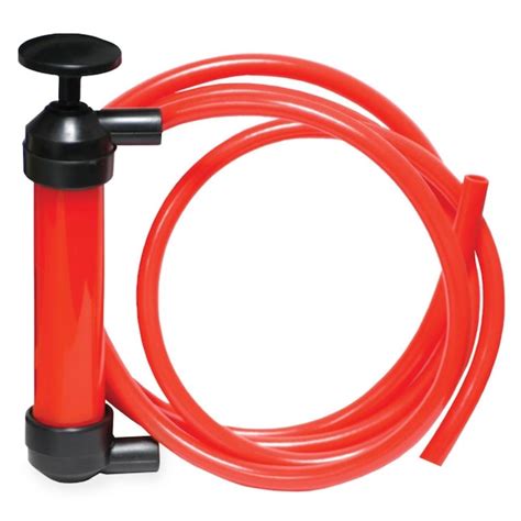 King Innovation Plastic Transfer Pump With 12 In Inletoutlet Siphon