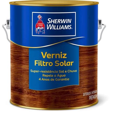 Verniz Filtro Solar Brilhante Imbuia L Sherwin Williams Fluz O