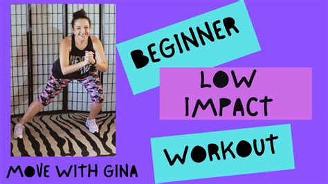 Beginner Low Impact Workout No Equipment Youtube