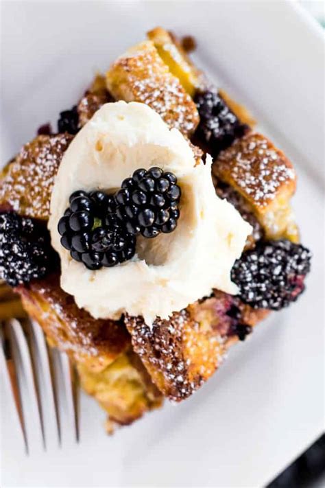 Lemon Blackberry Bread Pudding Reluctant Entertainer