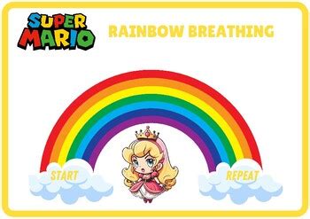 Super Mario Bros Rainbow Breathing Visual Emotional Regulation Coping