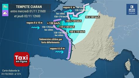 Tempête Ciarán Sévère alerte pour la Bretagne et la Normandie