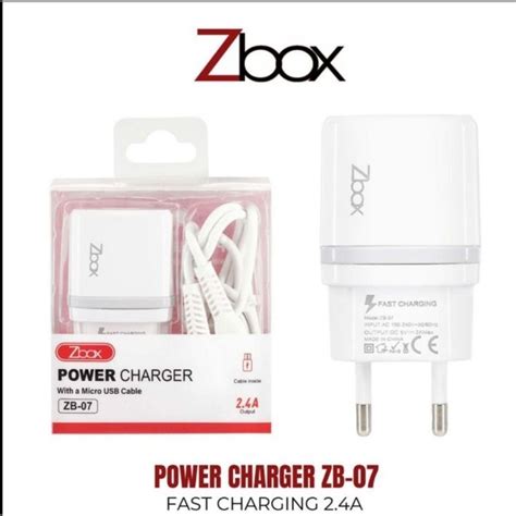 Jual ZBOX ZB07 CAS CASAN TC Charger Zbox ZB 07 1 Output 2A Cable