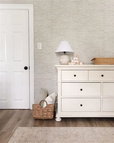 Natural Tone Nursery with White Dresser - Soul & Lane