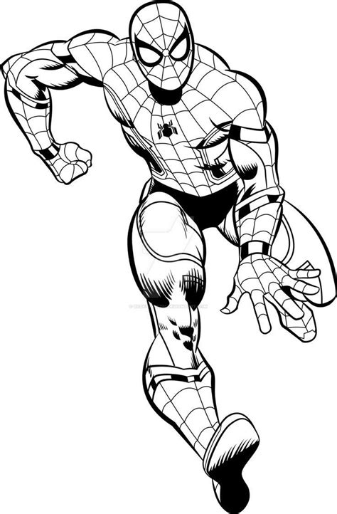 Spider Man Coloring Page Desenhos Para Colorir Vingadores Para