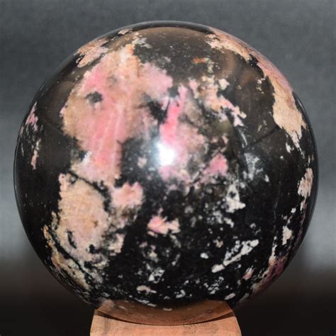 Rhodonite Sphere – Southern Cross Dreaming – Crystal Legends