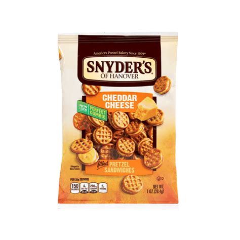 Snyder S Pretzel Cheddar Cheese Sandwiches Dave S American Food