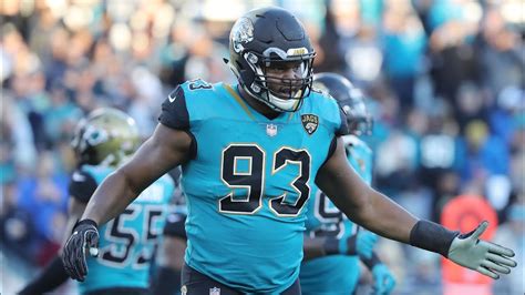 Calais Campbell Highlights VS Titans - YouTube