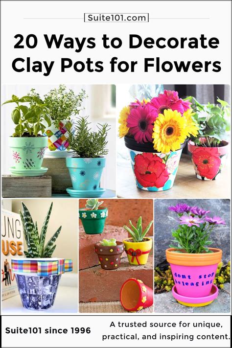 20 Clay Pot Painting and Decorating Ideas - Suite 101