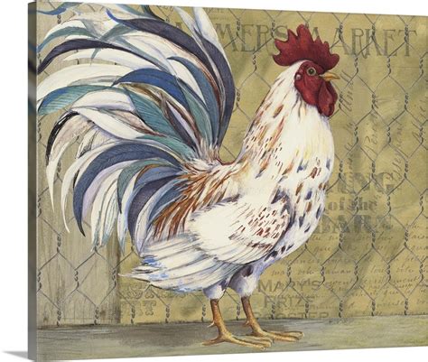 Rooster - Chicken Wire Wall Art, Canvas Prints, Framed Prints, Wall ...