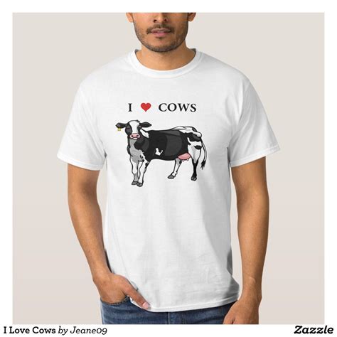 I Love Cows T Shirt Cow Tshirt Shirts Milk Cow