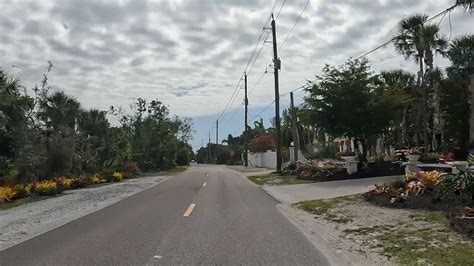 Five Months After Hurricane Ian Manasota Key Road Englewood Florida