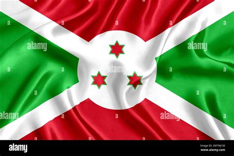 Flag of Burundi Stock Photo - Alamy