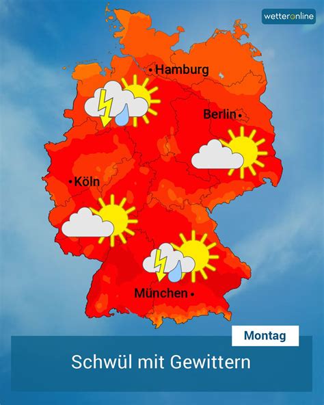 wetteronline de on Twitter In vielfach schwülheißer Luft