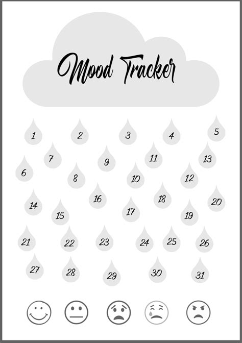 Bullet Journal Mood Tracker Ideas Plus Free Printables The Clever Side