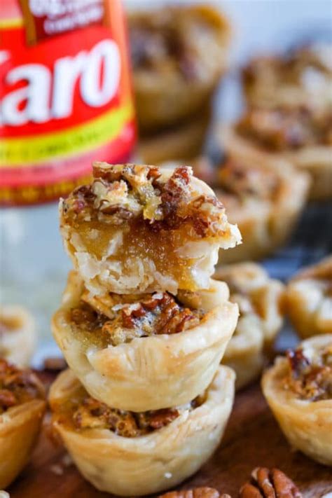 Easy Mini Pecan Pies Recipe 2 Sizes Crazy For Crust