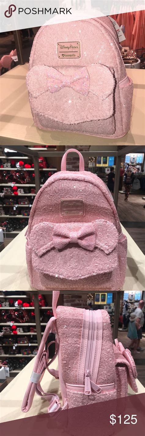 Millennial Pink Loungefly Backpack Disney Loungefly Bag Backpacks Bags