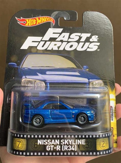 Promo Hot Wheels NISSAN SKYLINE GT R R34 Fast Furious Ed Diskon 23 Di Seller Venomancer Store