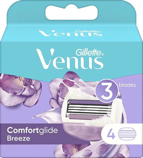Gillette venus comfort glide breeze 3 blades 4pcs Elghazawy Shop