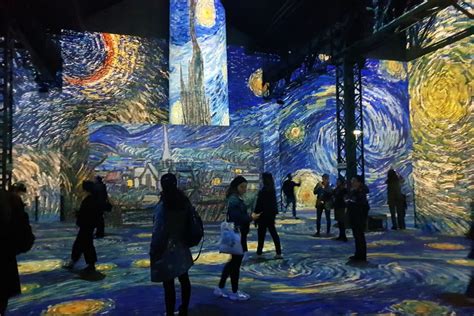 Van Gogh Une Nuit Toil E L Atelier Des Lumi Res