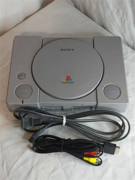 Sony Playstation 1 Console Ps1 System Scph 9001 With Cables Tested