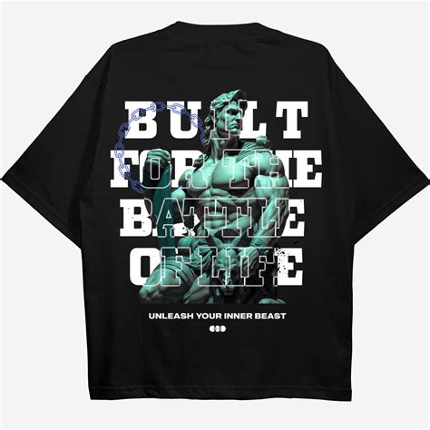 Battle Of Life Backprint Oversize Blast Goldenpump