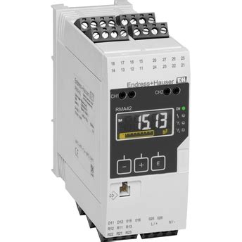 Loop Powered Process Indicator Ria With Field Housing Endress Hauser