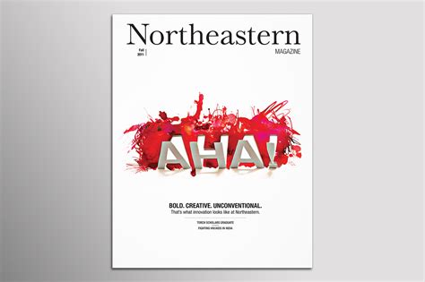 Alumni Magazine Northeastern University on Behance