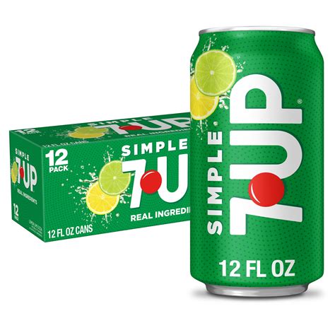 Buy Simple 7up Lemon Lime Soda 12 Fl Oz Cans 12 Pack Online At Lowest Price In India 965415563