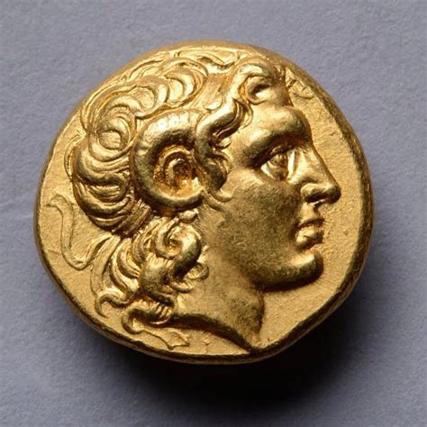 An ancient Greek gold stater with one of the earliest and most ...