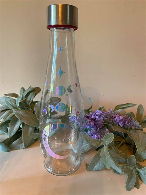 Moon Water Jar Moon Water Moon Water Bottle Moon Ritual Etsy