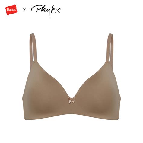 Playtex Nude Pack Non Wire Infinity Bra Ptn Shopee Philippines