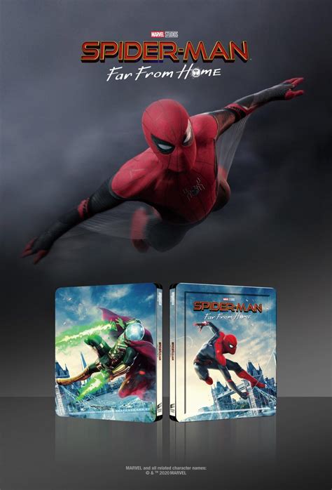 Spider Man Far From Home Un Steelbook Blufans MAJ Visuel Box