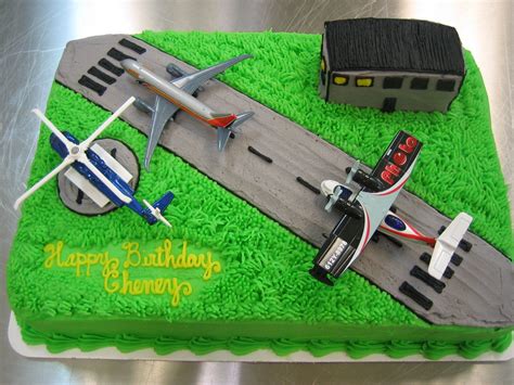 Airport Cake Airplane Birthday Cakes Birthday Cake Kids Airplane Cake